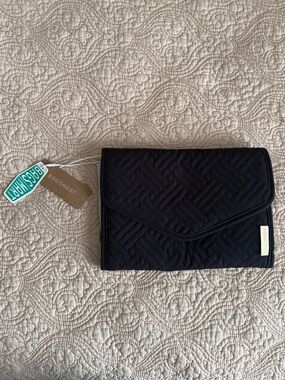 BAGSMART Black Quilted Jewelry Organizer Travel Case